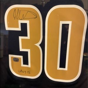 Rookie of the year Todd Gurley signed jersey!